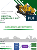 Komatsu Generator Set (Genset)