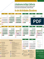 Calendario de Actividades 2023-2 2024-1