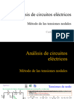 Análisis Por Tensiones de Nodo