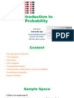 PROBABILITY Lecture 7 - 8 - 9