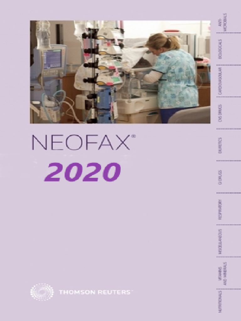 Thomson Reuters (2020) NEOFAX | PDF | Pharmacokinetics | Pharmaceutical ...