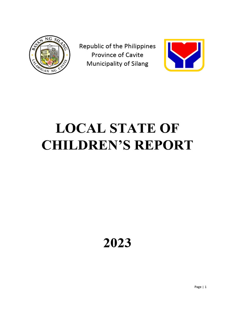 LSCR Report | PDF | Child Care | Preschool