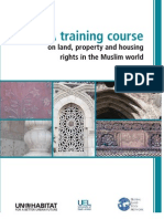 60317689 Land Property and Housing Rights in the Muslim World a Training Course (1)