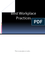 Best Workplace Practices