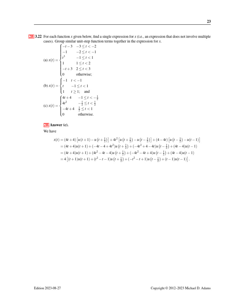 Assignment 2b Solutions | PDF | Function (Mathematics) | Mathematical ...