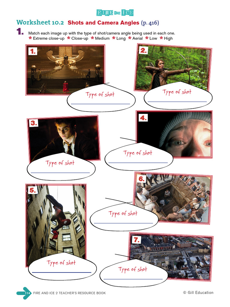 Camera Angles and Shots | PDF | Imaging | Filmmaking