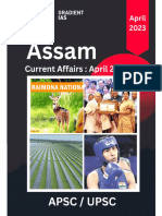 Assam Current Affairs - April 2023 - Gradient IAS