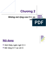 Chuong 2 - Mo Rong C++ So Voi C