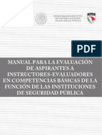 Manual para La Evaluaci N de Aspirantes A Instructores-Evalu