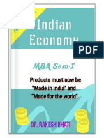 108 Indian Economy