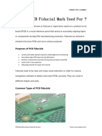 What Is PCB Fiducial Mark Used For