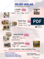 Pricelist Gelas e