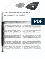 Técnicas de Elaboración Del Presupuesto de Capital BESLEY