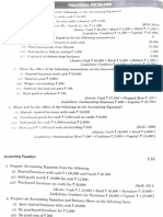Accounting Equation (Practical Questions)