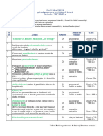 Plan de Acțiuni