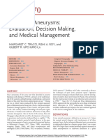 Aortoiliac Aneurysms: Evaluation, Decision Making, and Medical Management