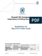 HSE-E&D.ge.008 Guidelines For Rig CCTV Video Audit - Final