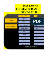 Daftar Nilai KM SDMI Kelas 5