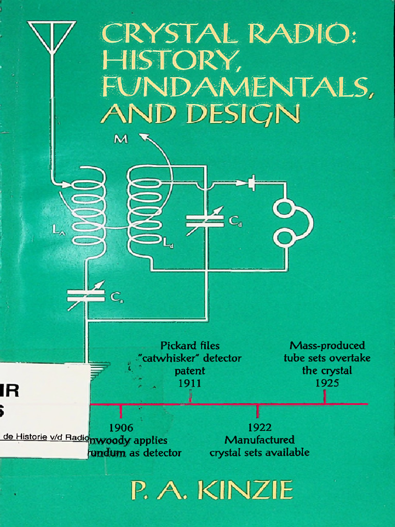 Kinzie Crystal Radio, Fundamentals and Design PDF Vacuum Tube