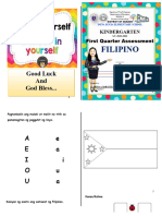 1st Quarter Assmnt - FILIPINO