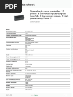 SpaceLogic RP-C Pro Controller Specs | PDF | Relay | Usb
