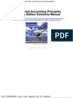 Fundamental Accounting Principles Wild 19th Edition Solutions Manual