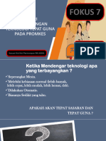 Fokus 7 - Materi Pengembangan Teknologi Tepat Guna 1