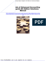 Fundamentals of Advanced Accounting Hoyle Doupnik 4th Edition Solutions Manual