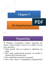 Ch-5 (Organizing Function)