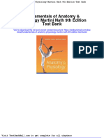 Fundamentals of Anatomy Physiology Martini Nath 9th Edition Test Bank