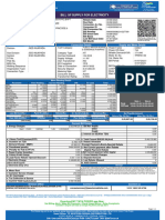 Bill of Supply For Electricity: Area Details Connection Details Supply and Meter Details