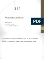 Feasibility Analysis Guideline