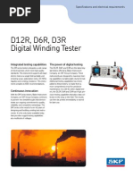 6768 D12R D6R D3R Digital Winding Tester