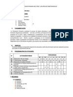 2º D - Plan de Aula 2021