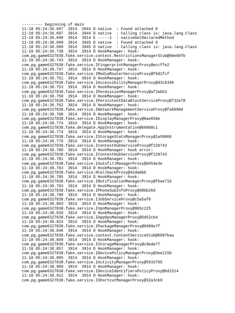 Com - Pg.game6327838 Logcat | PDF | Java (Programming Language ...