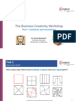 2023 - Business Creativity Workshop - Part I