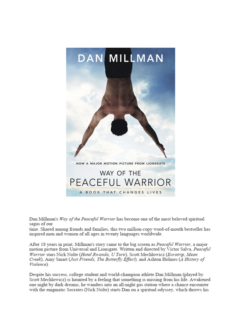 Way of The Peaceful Warrior Dan Millman Excerpt PDF