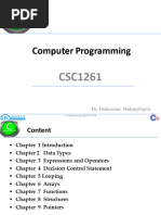 Chap 1 Computer Programming