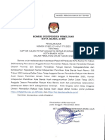 Daftar Caleg DPRK Kota Banda Aceh Pada Pemilihan Umum Tahun 2024