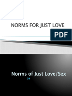 Norms of Just Love