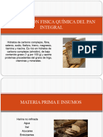 Composición Fisica Química Del Pan Integral