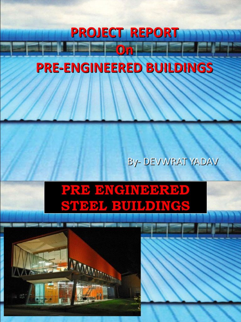 Prefabricated Steel Structures in Roorkee | PDF | Building Engineering ...