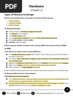 As Chapter 3 Hardware