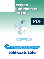 A Bakonykarszt Vize