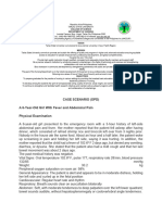 Pneumonia Case Scenario