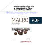 Macroeconomics Principles and Practice Australian 2nd Edition Littleboy Solutions Manual