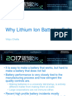 Why Lithium Ion Batteries Fail