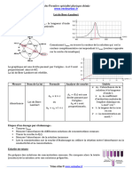 Fiche Loi de Beer Lambert Premiere Specialite Physique Chimie 1