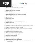 Sat Vocabulary Less 3 Doc