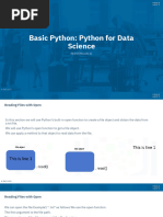 Meeting 11 Basic Python 3